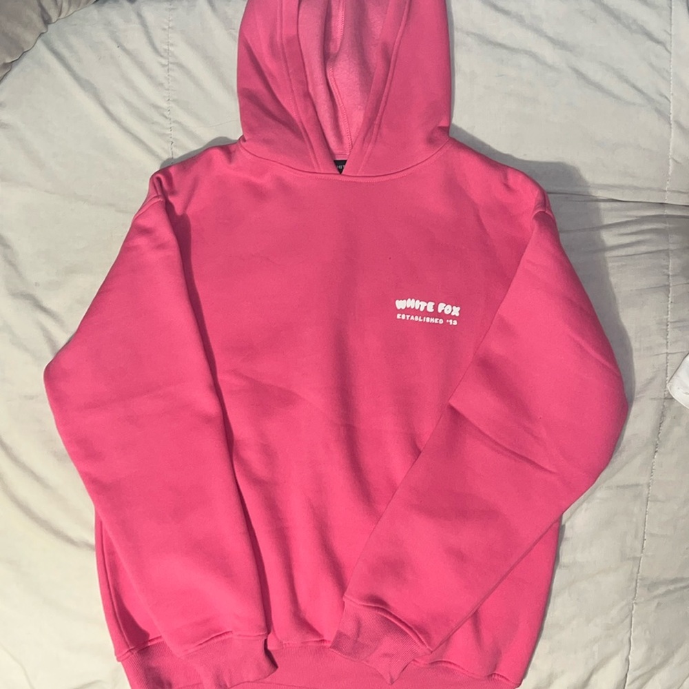 never worn. WHITE FOX HOODIE